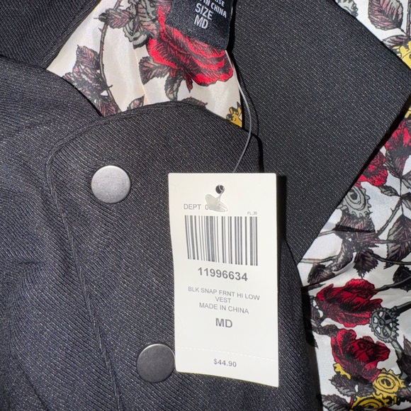 Goth Vest with Tails - Picture 3 of 3